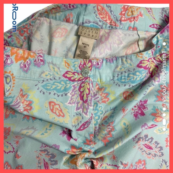 Sigurd Olsen Capri Sport Pants Sz 4P - Picture 4 of 4